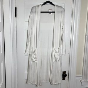 White Lightweight Duster